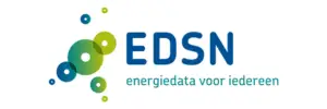 Logo EDSN groen blauw