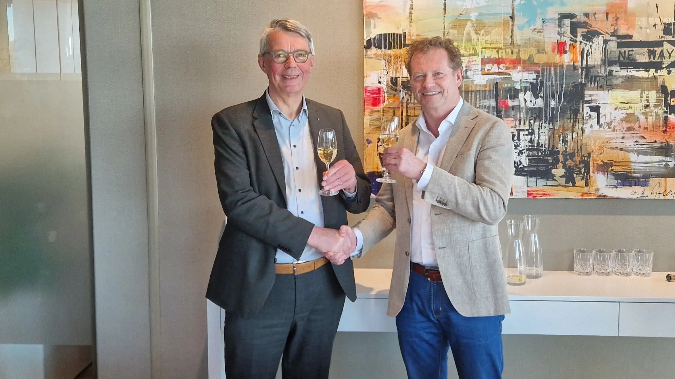 Joop de Jong en Frank van der Woude Axelio