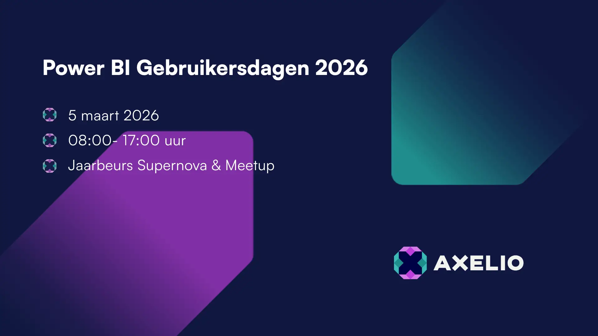 Axelio visual webinar - Power BI Gebruikersdagen 2026
