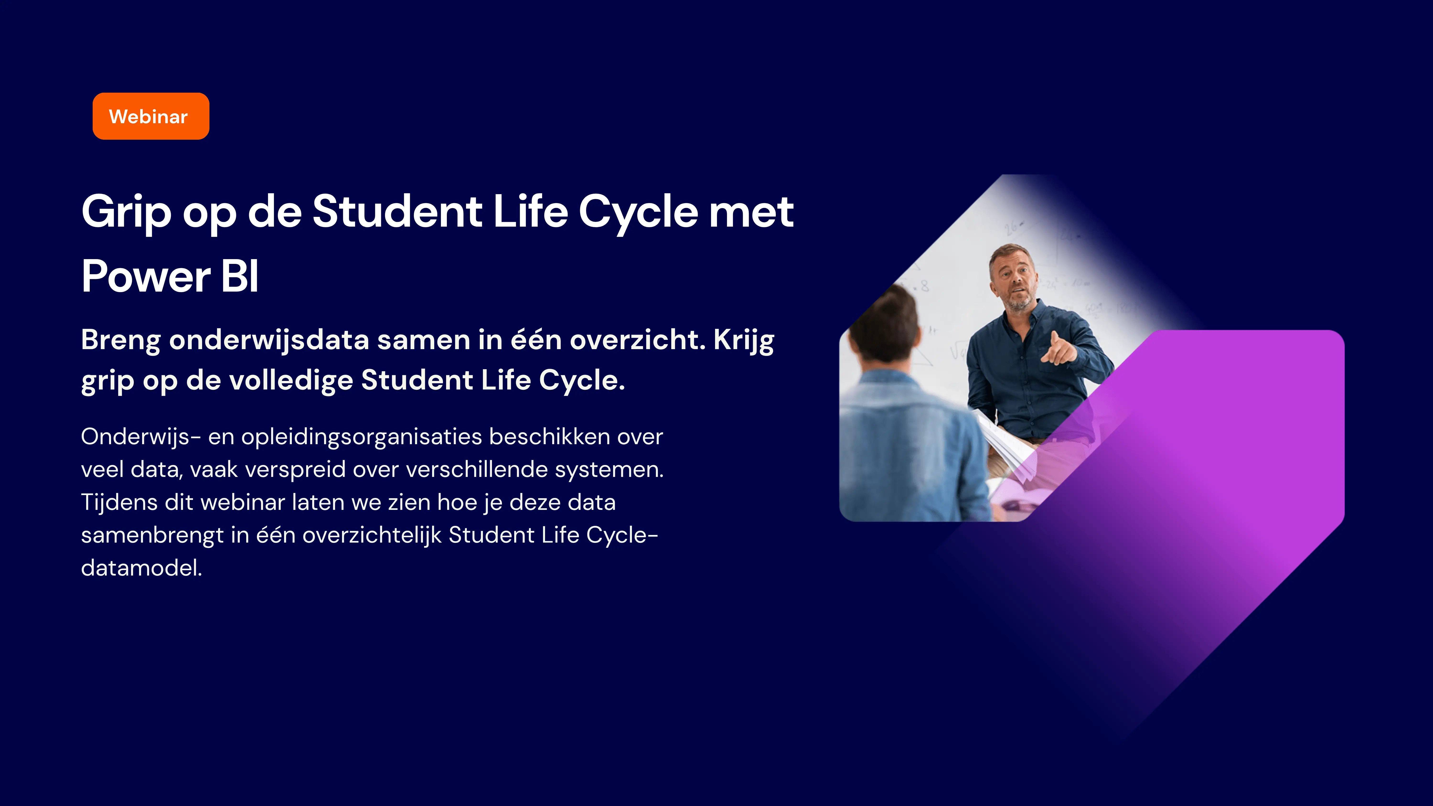 Grip op de Student Life Cycle met Power BI