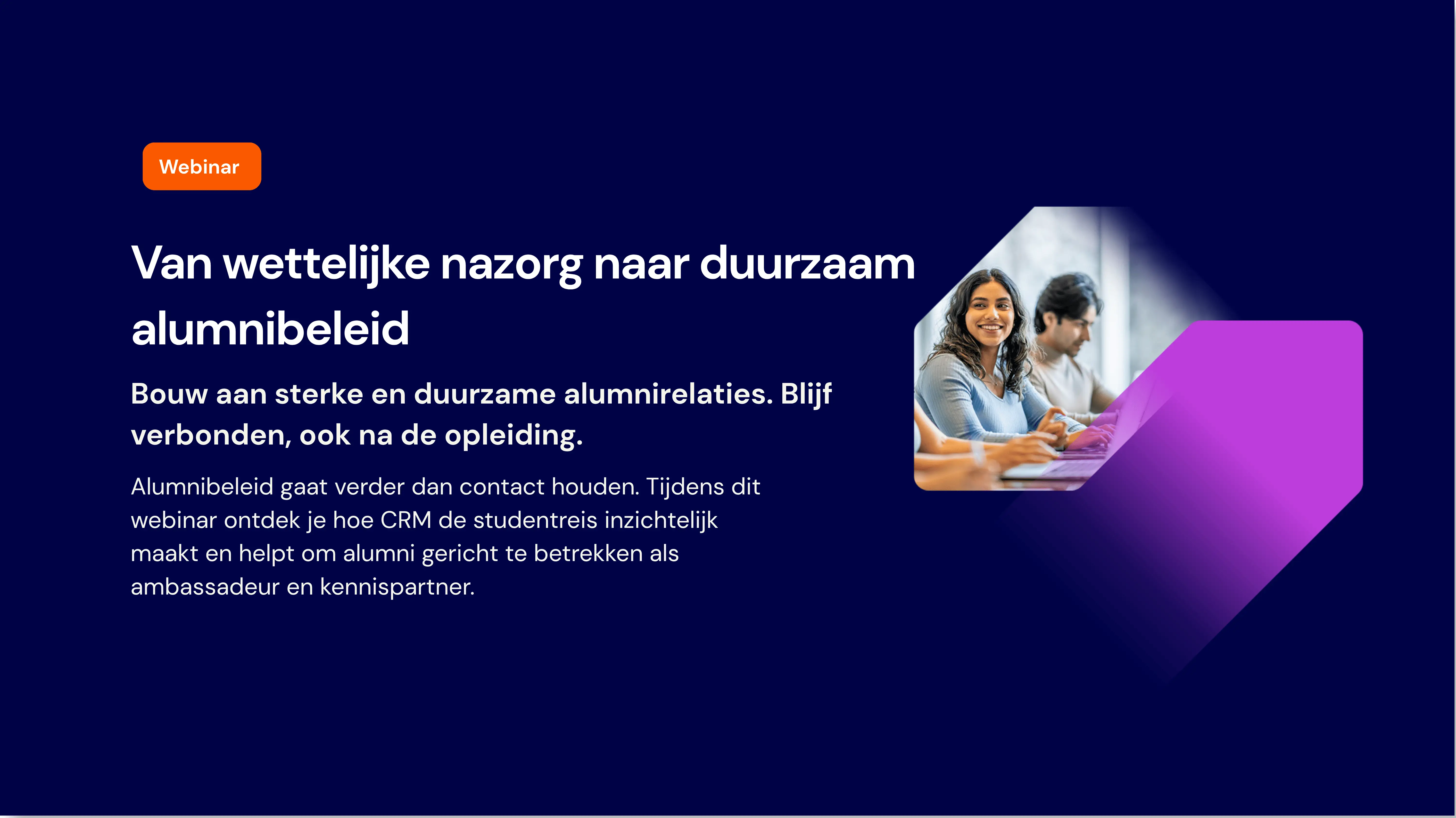 Van wettelijke nazorg naar duurzaam alumnibeleid