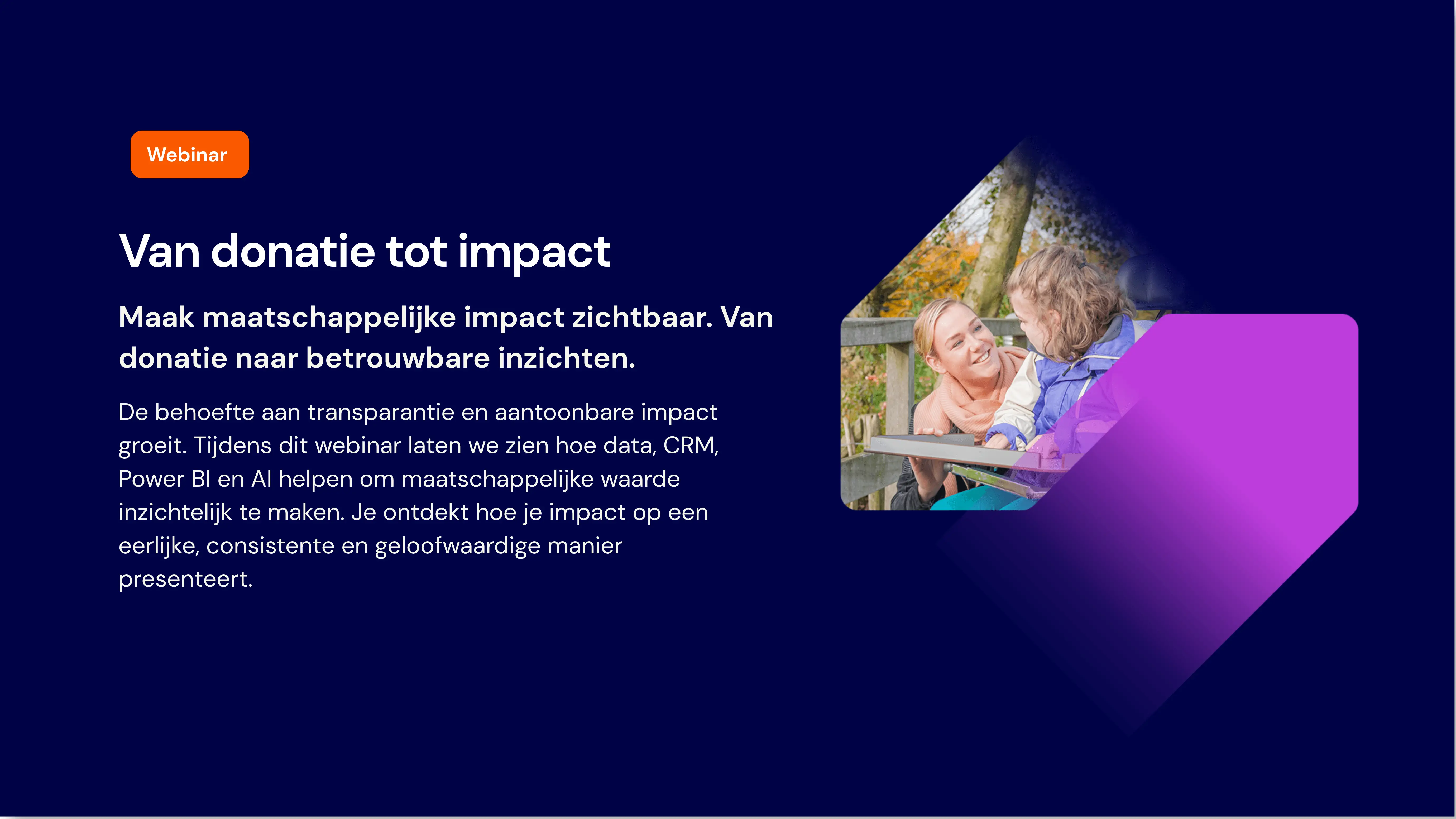Van donatie tot impact