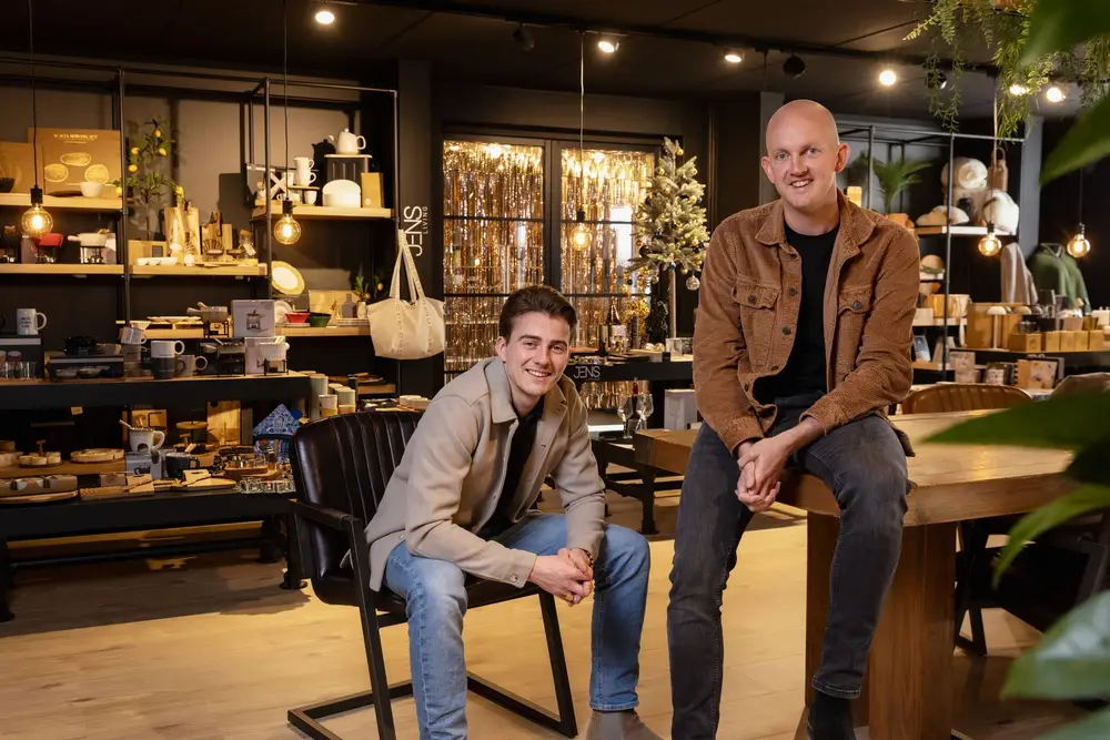 Guus Tesselaar en Pim van Straaten van the Gift