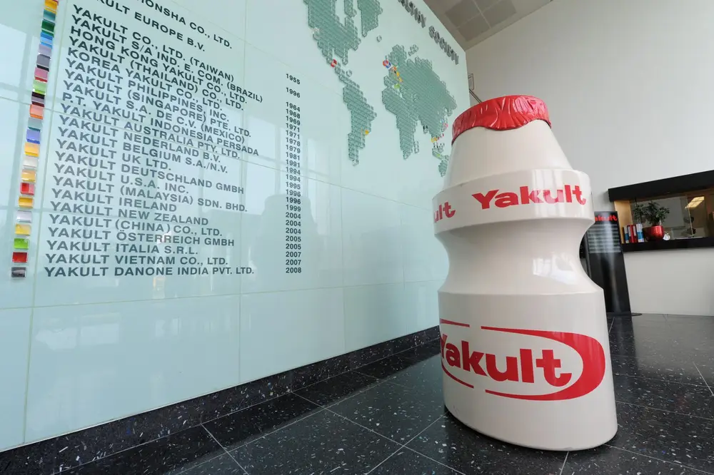 Een flesje Yakult