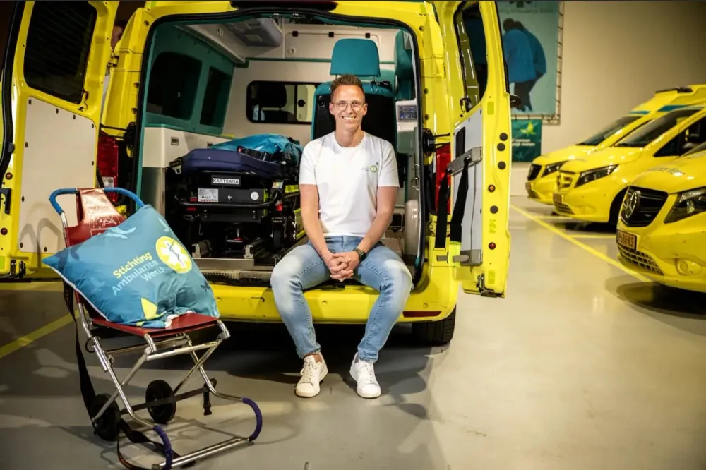Axelio klantendag bij Stichting Ambulance Wens