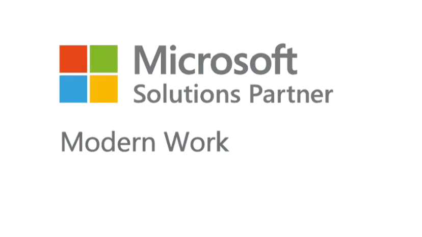 Logo Microsoft Solution partner - Modern Work