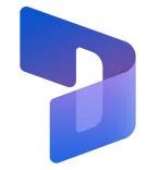 Blauw logo van Dynamics 365