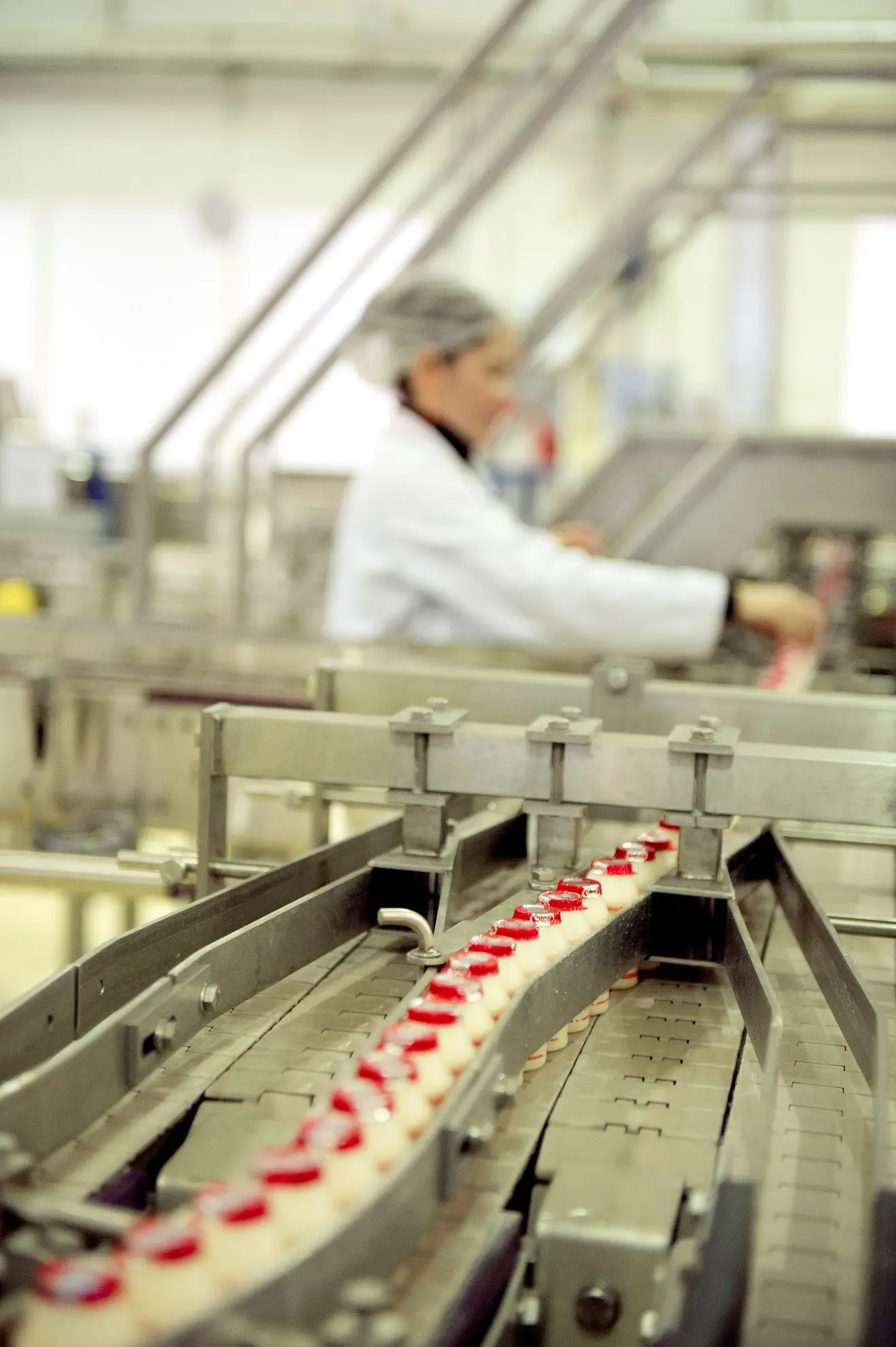 Productieband van Yakult