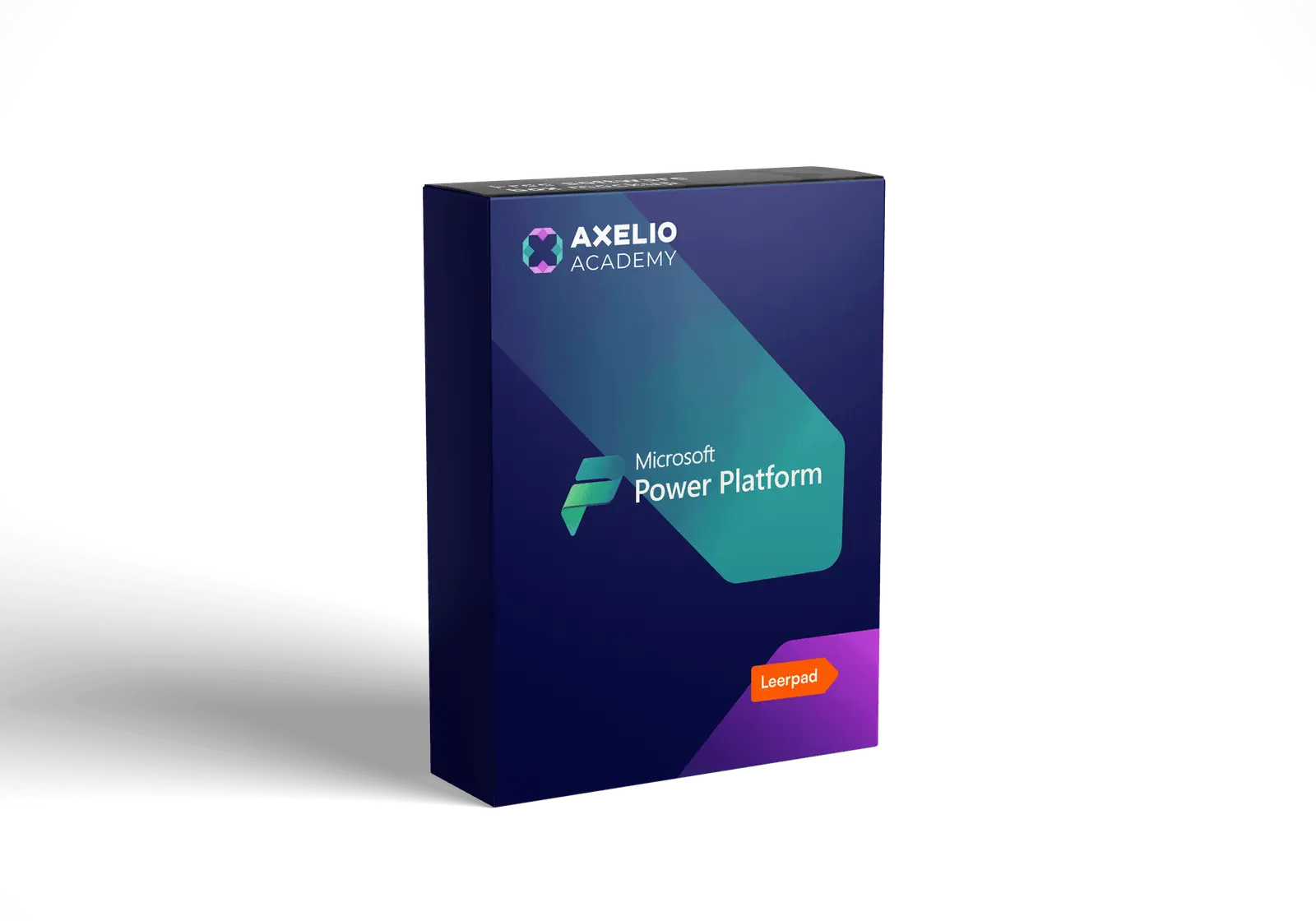 Een kartonnen verpakken met het logo van het Power Platform